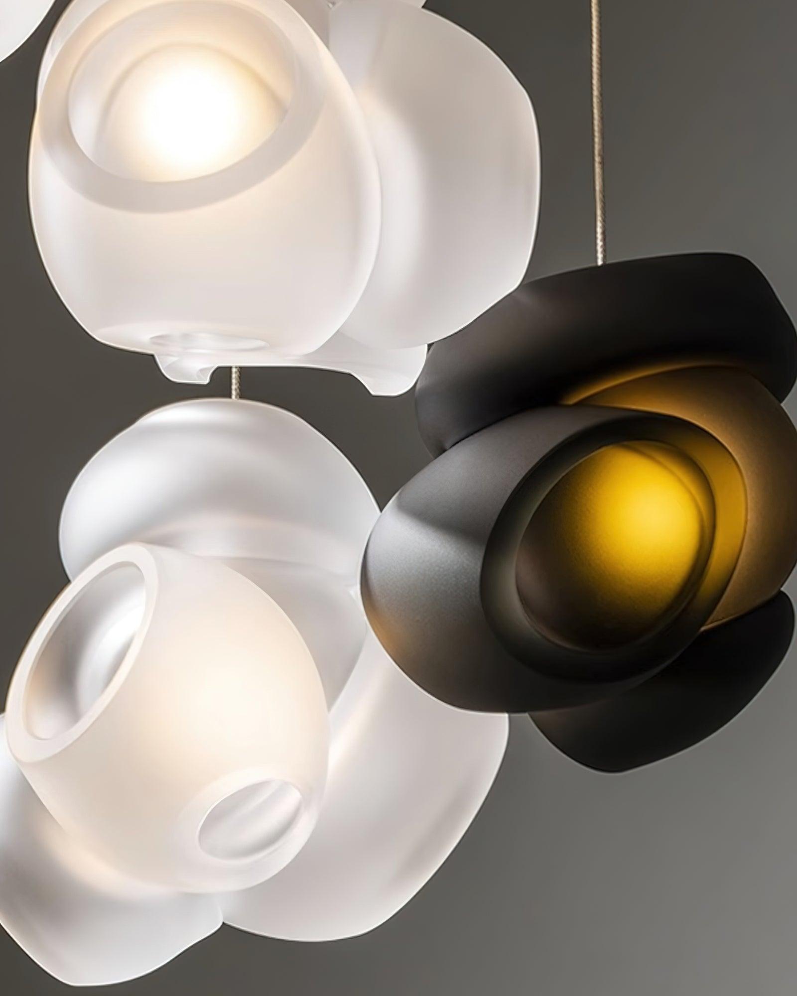 Zamarir Bubbles Cluster Glass Chandelier Staircase - Letslighting