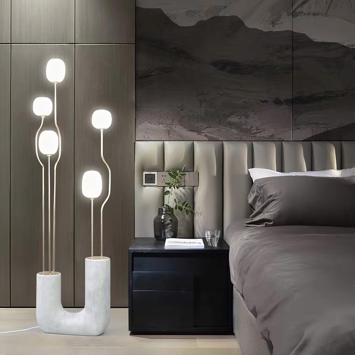 Aria Elegant Comet Floor Lamp - Letslighting