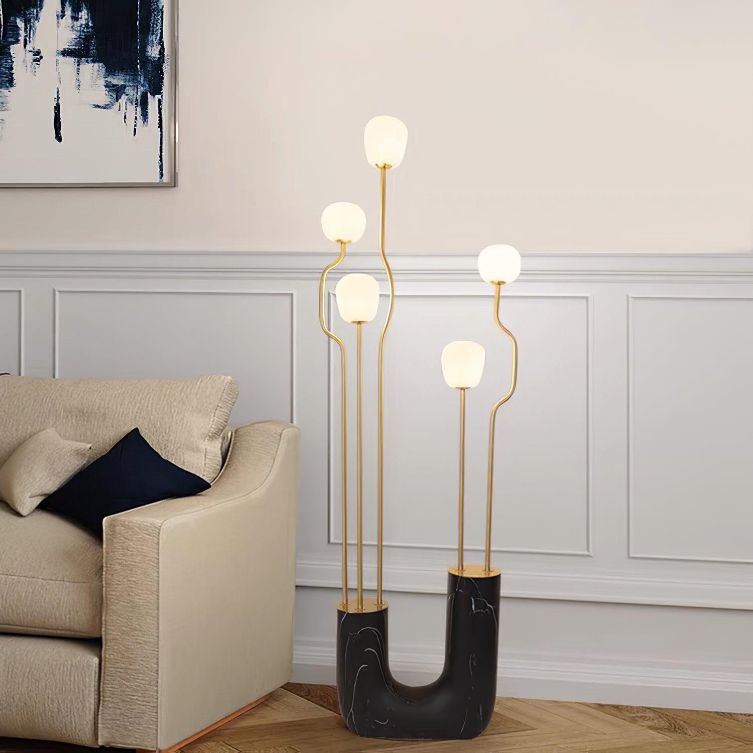Aria Elegant Comet Floor Lamp - Letslighting