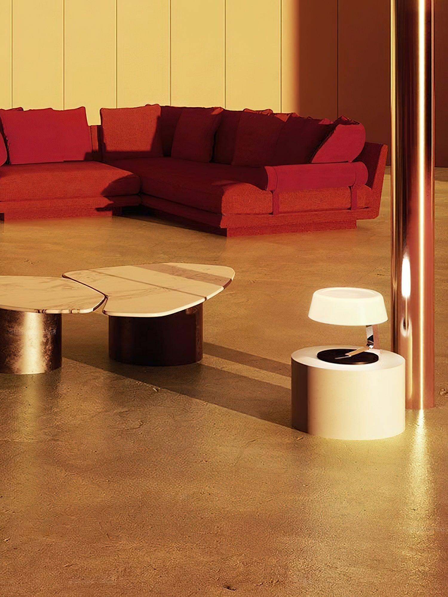 Nysolora Dome Alabaster Table Lamp - Letslighting
