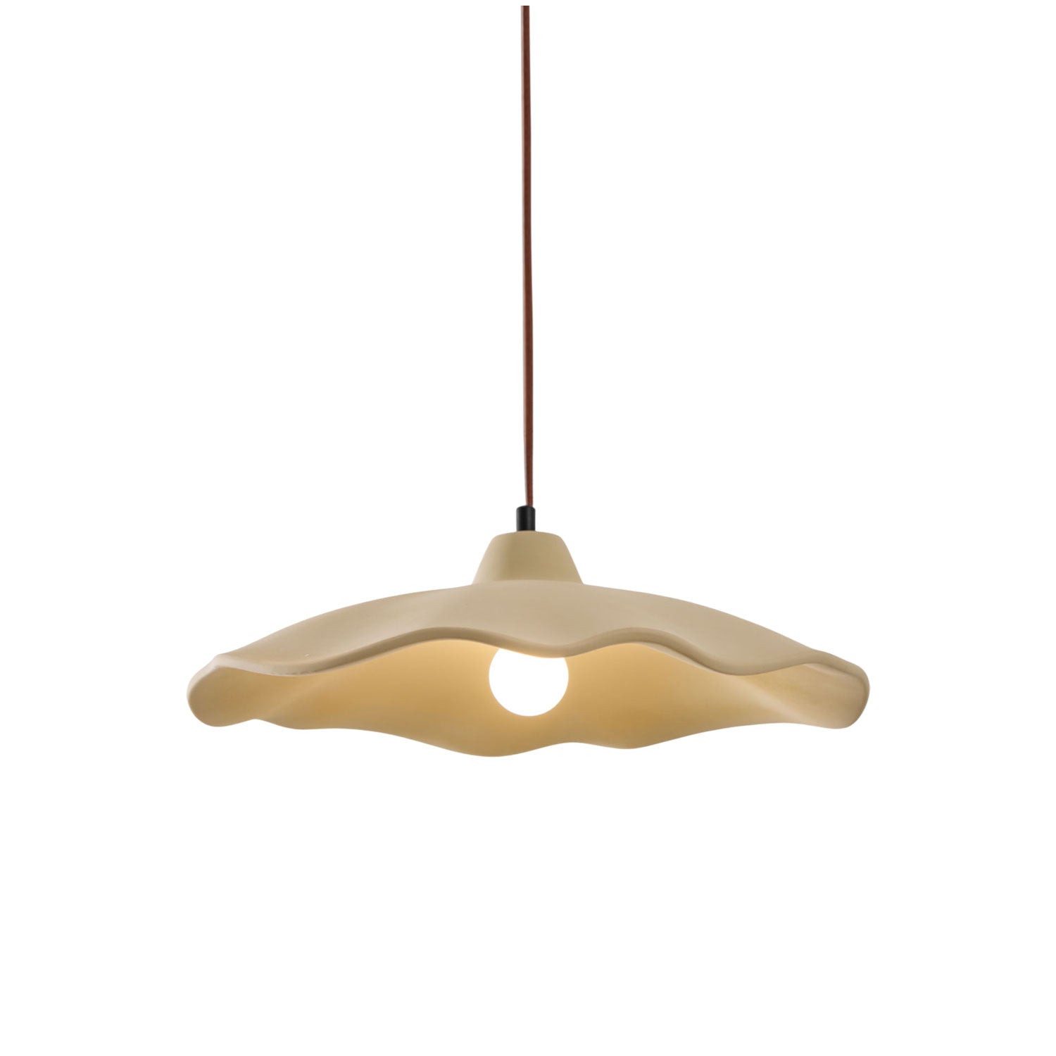Petal Modern Microcement Pendant Light