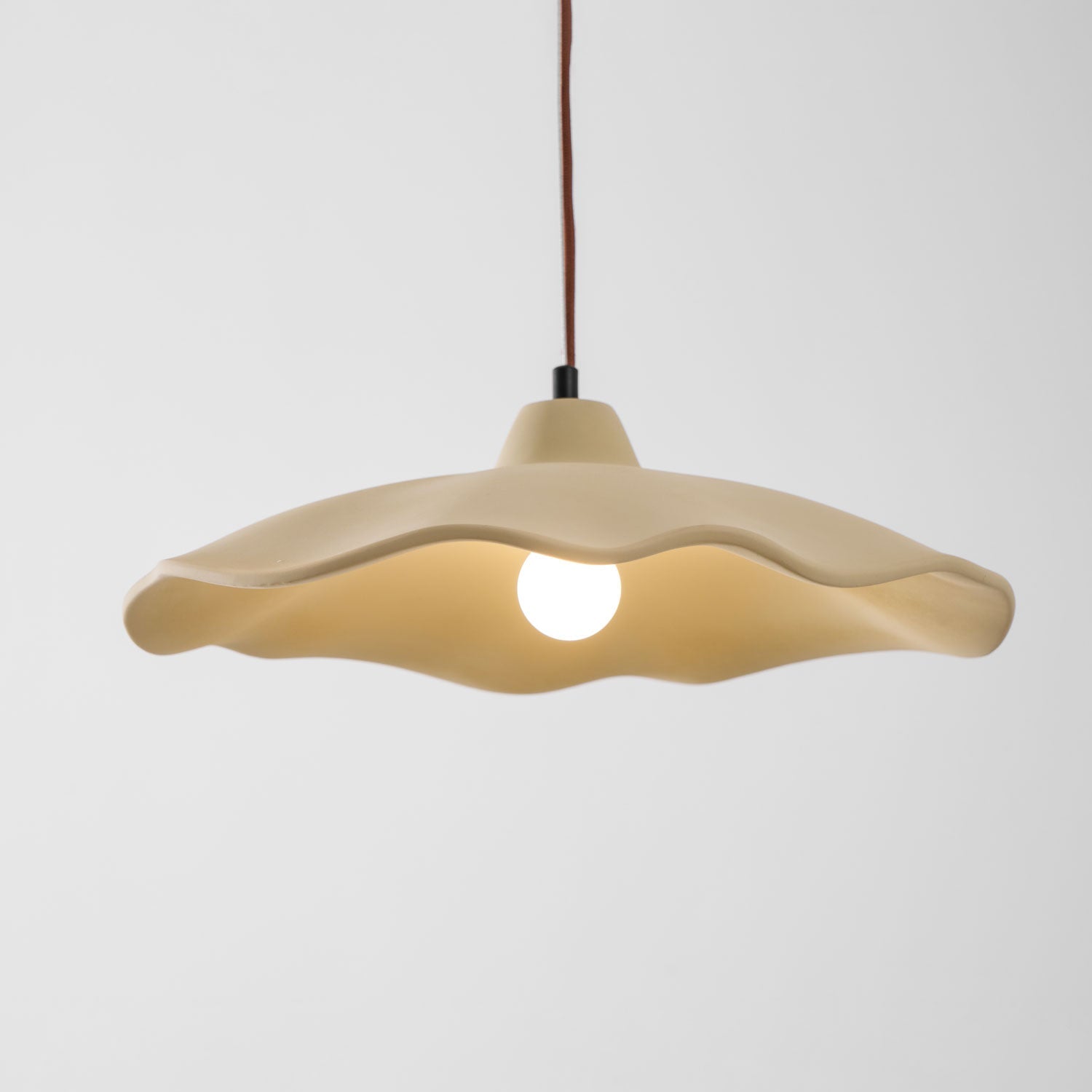 Petal Modern Microcement Pendant Light