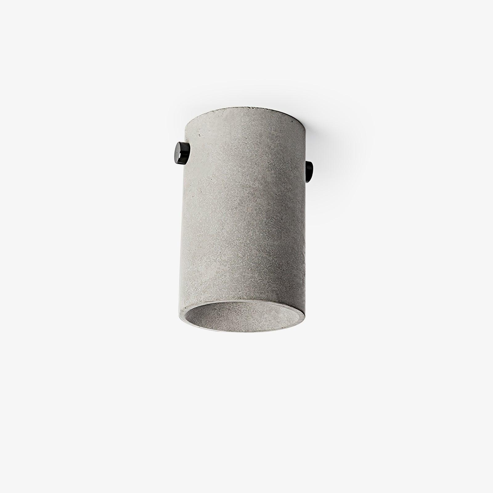 Aura Modern Minimalist Concrete Ceiling Lamp - Letslighting