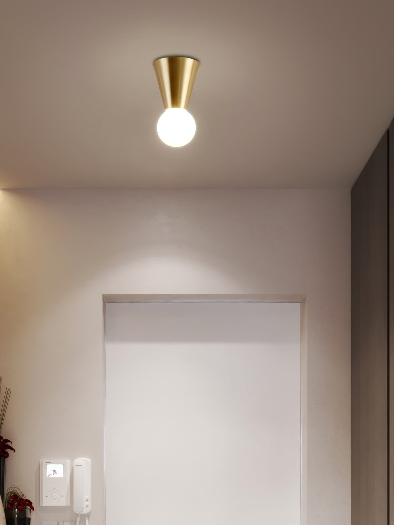 Nycareth Modern Minimalist Glass Ceiling Lamp - Letslighting