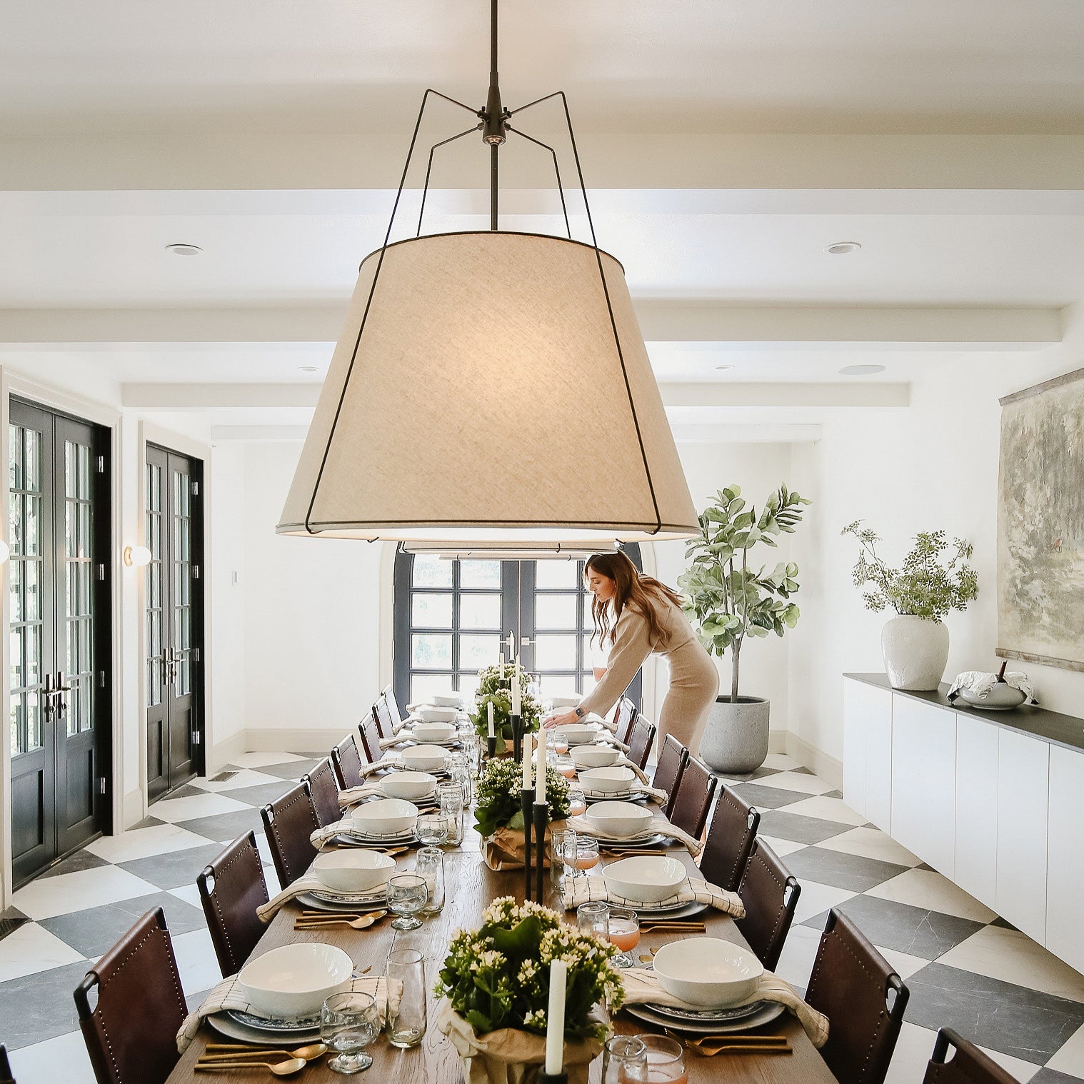 Demeter Drum Pendant Light