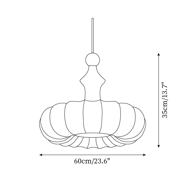 Coniko Pendant Lamp Organic Rounded Minimalist - Letslighting