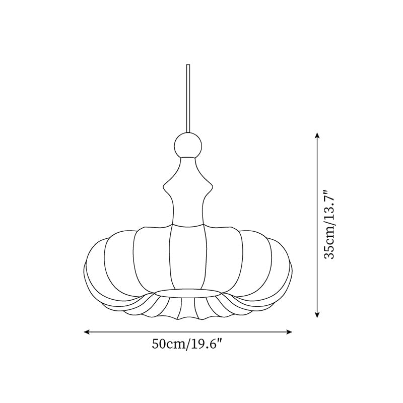 Coniko Pendant Lamp Organic Rounded Minimalist - Letslighting