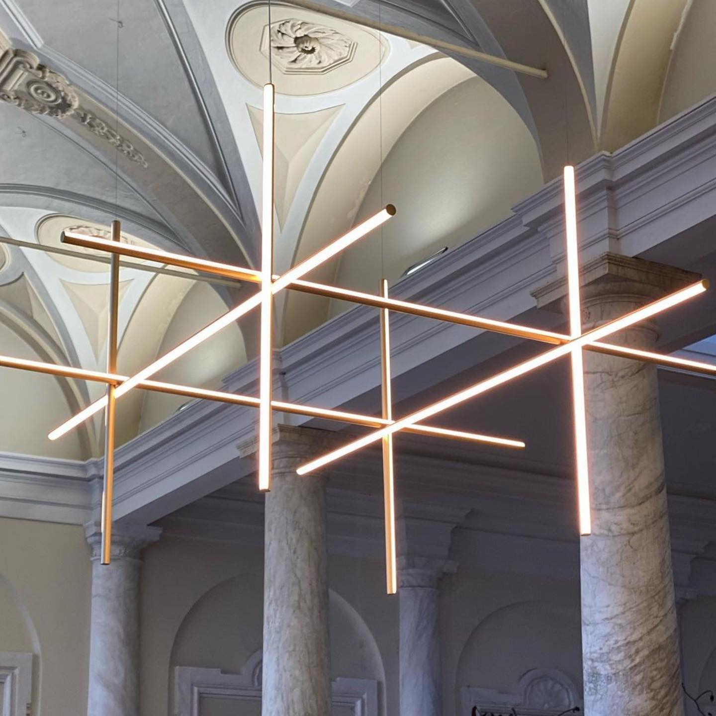 Breeze Modern Minimalist Classic Copper Chandelier - Letslighting