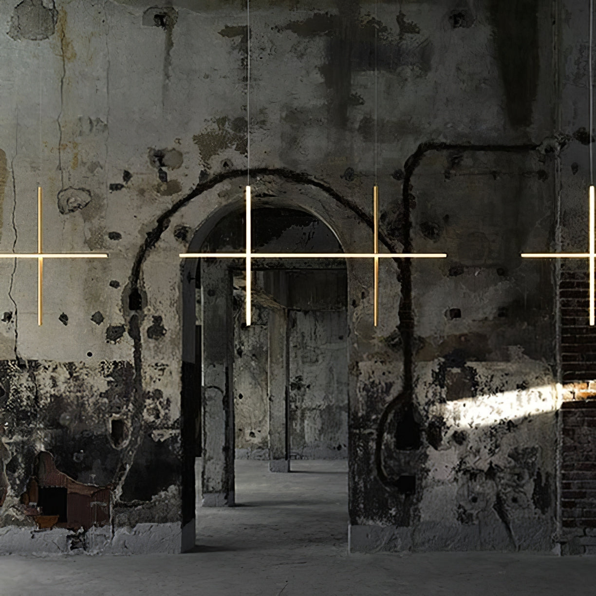 Breeze Modern Minimalist Classic Copper Chandelier - Letslighting