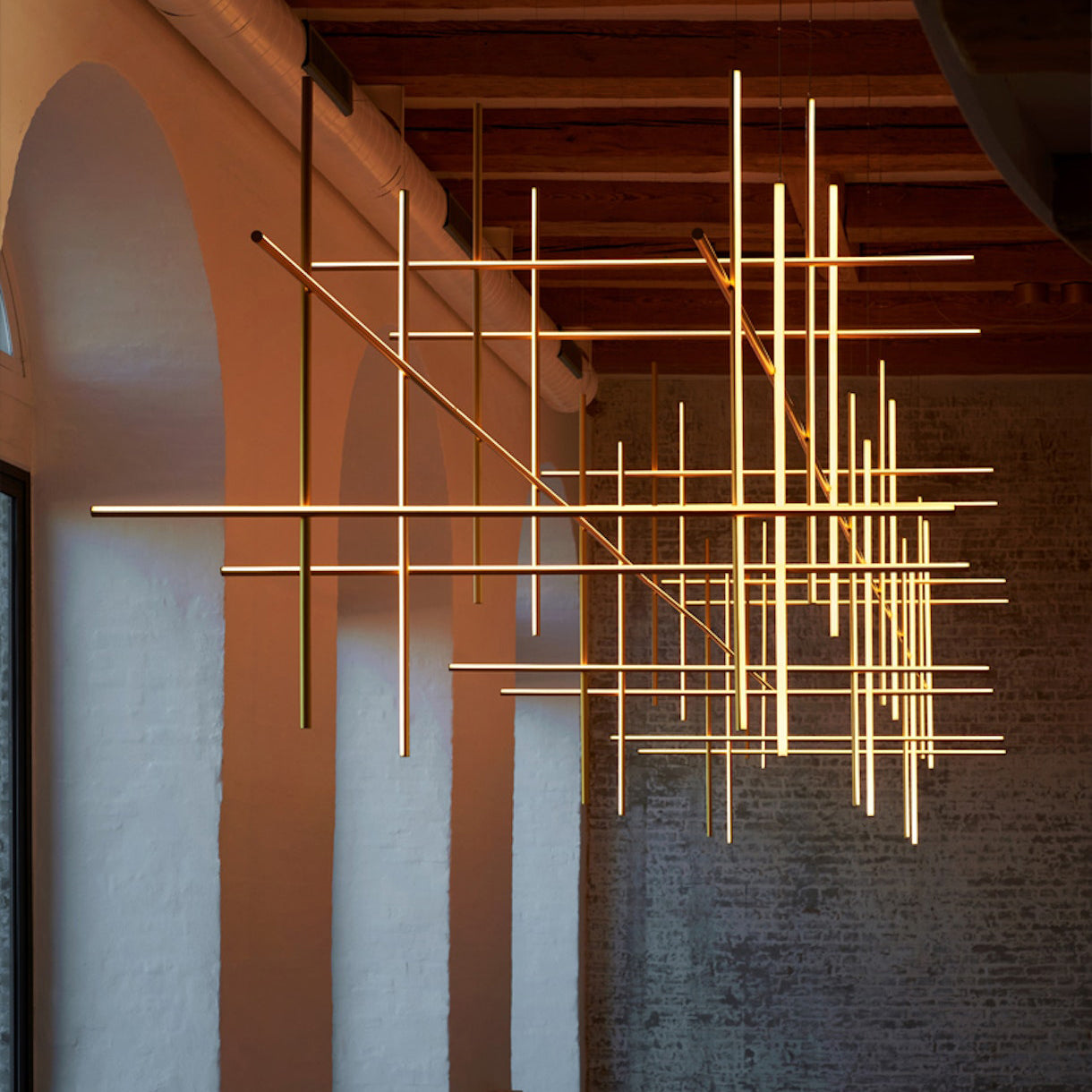 Breeze Modern Minimalist Classic Copper Chandelier - Letslighting