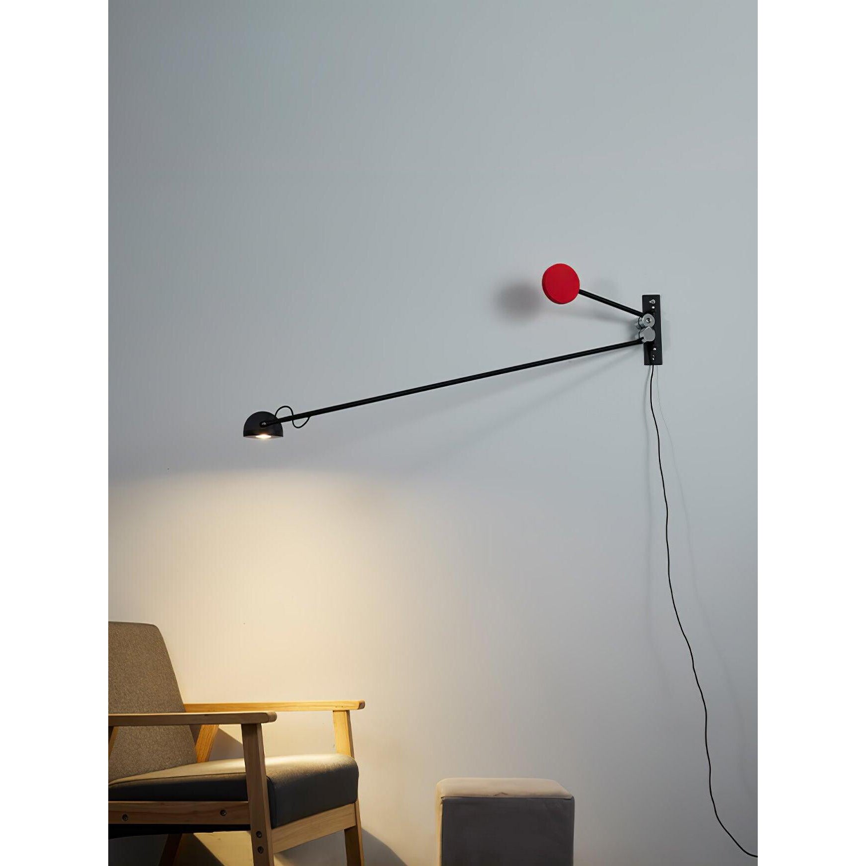 Cipher Modern Minimalist Art Wall Lamp - Letslighting