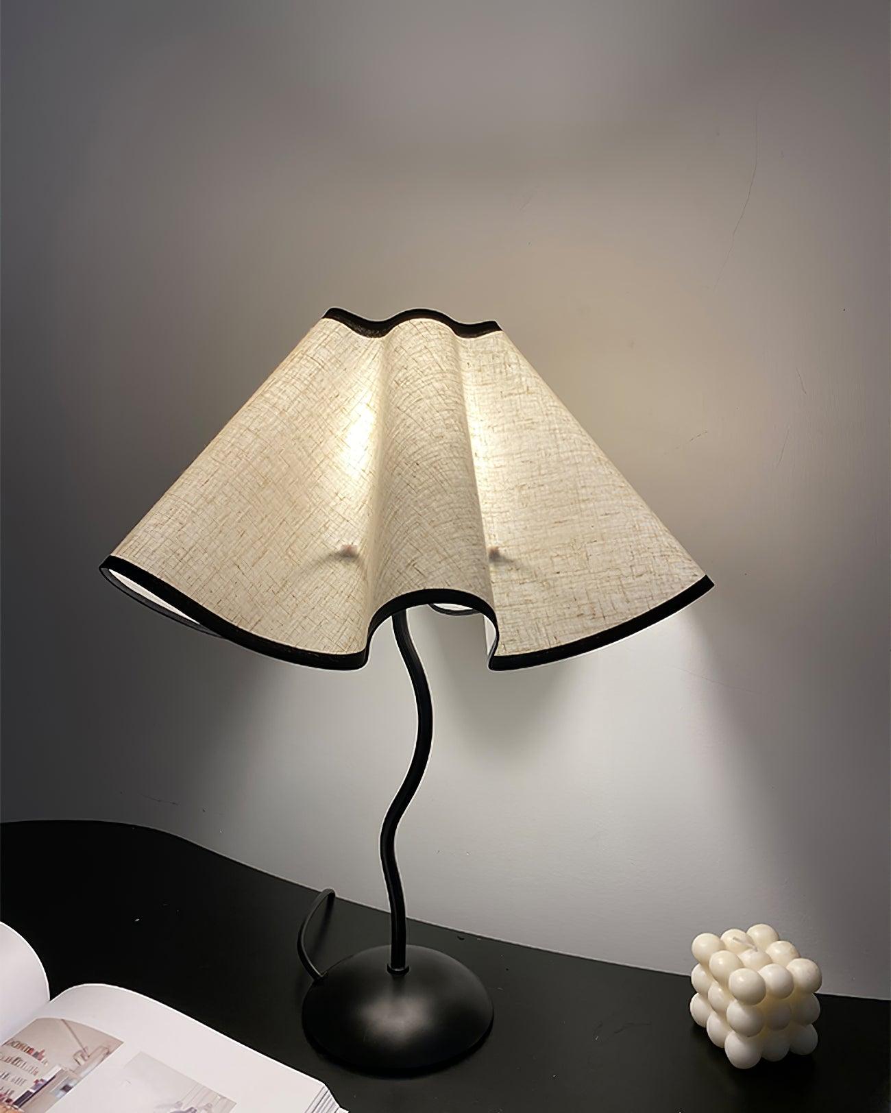Luminova Fabric Artistic Table Lamp - Letslighting