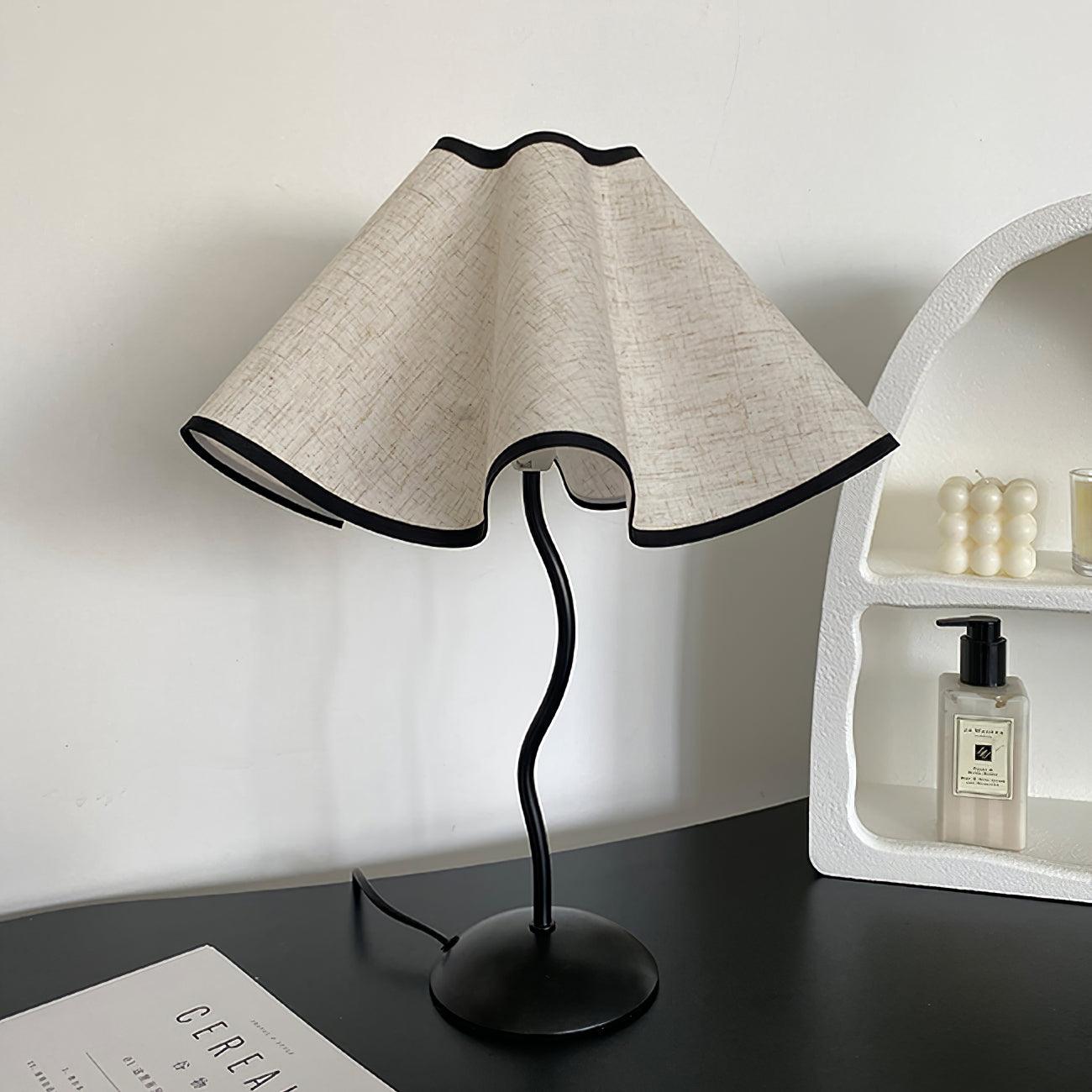 Luminova Fabric Artistic Table Lamp - Letslighting