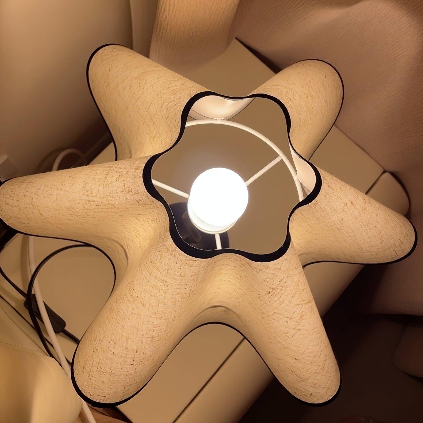 Luminova Fabric Artistic Table Lamp - Letslighting