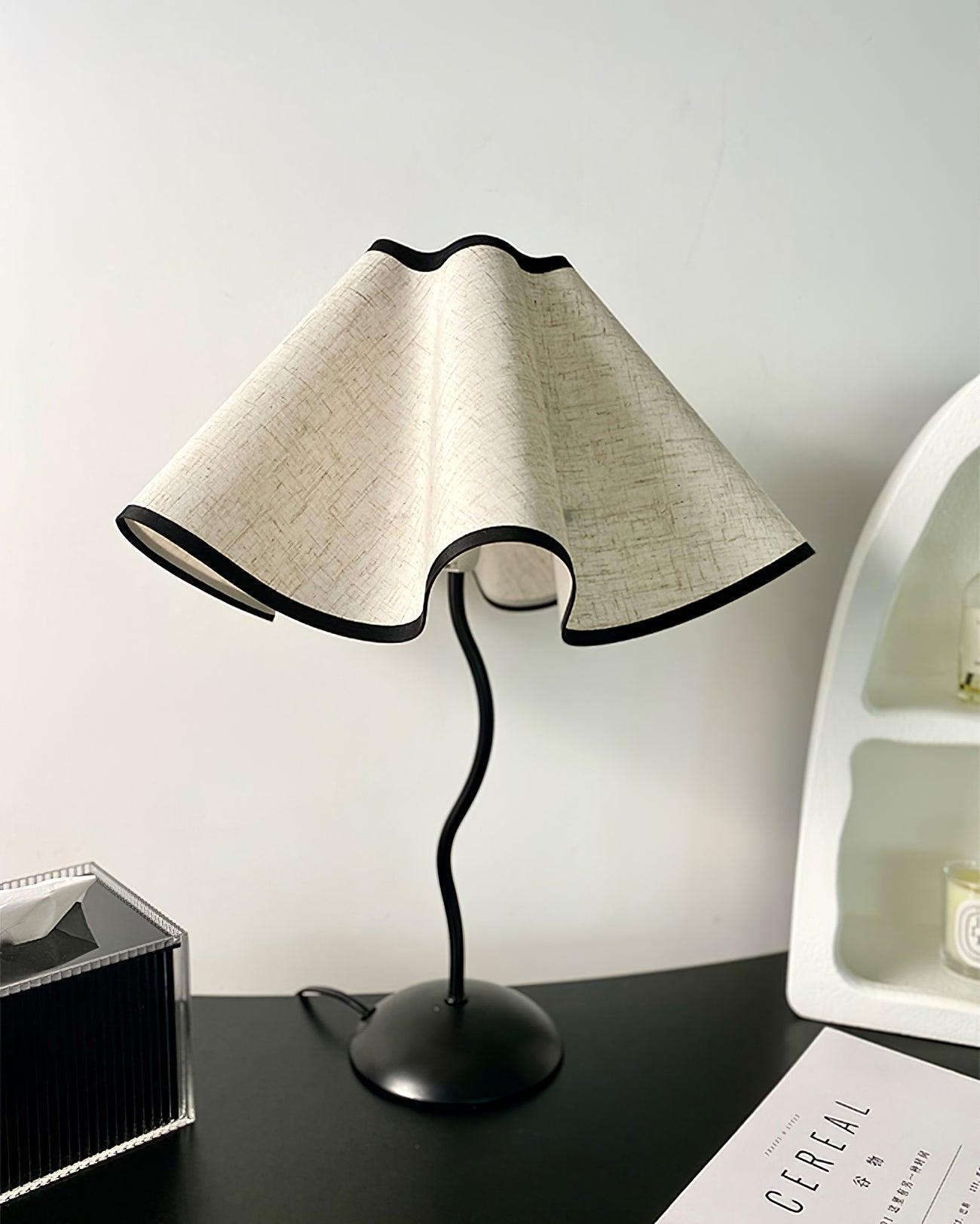 Luminova Fabric Artistic Table Lamp - Letslighting