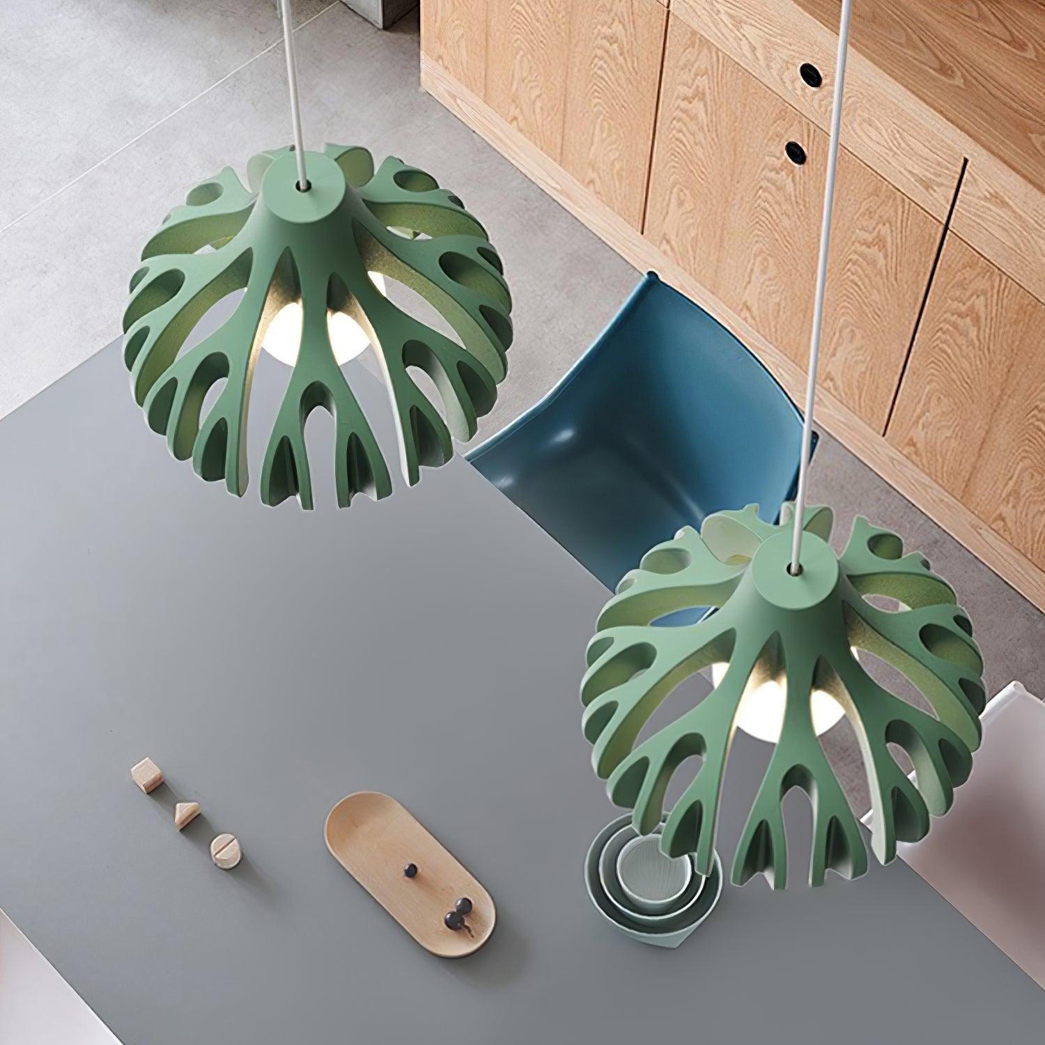Petal Coral Resin Pendant Lamp - Letslighting