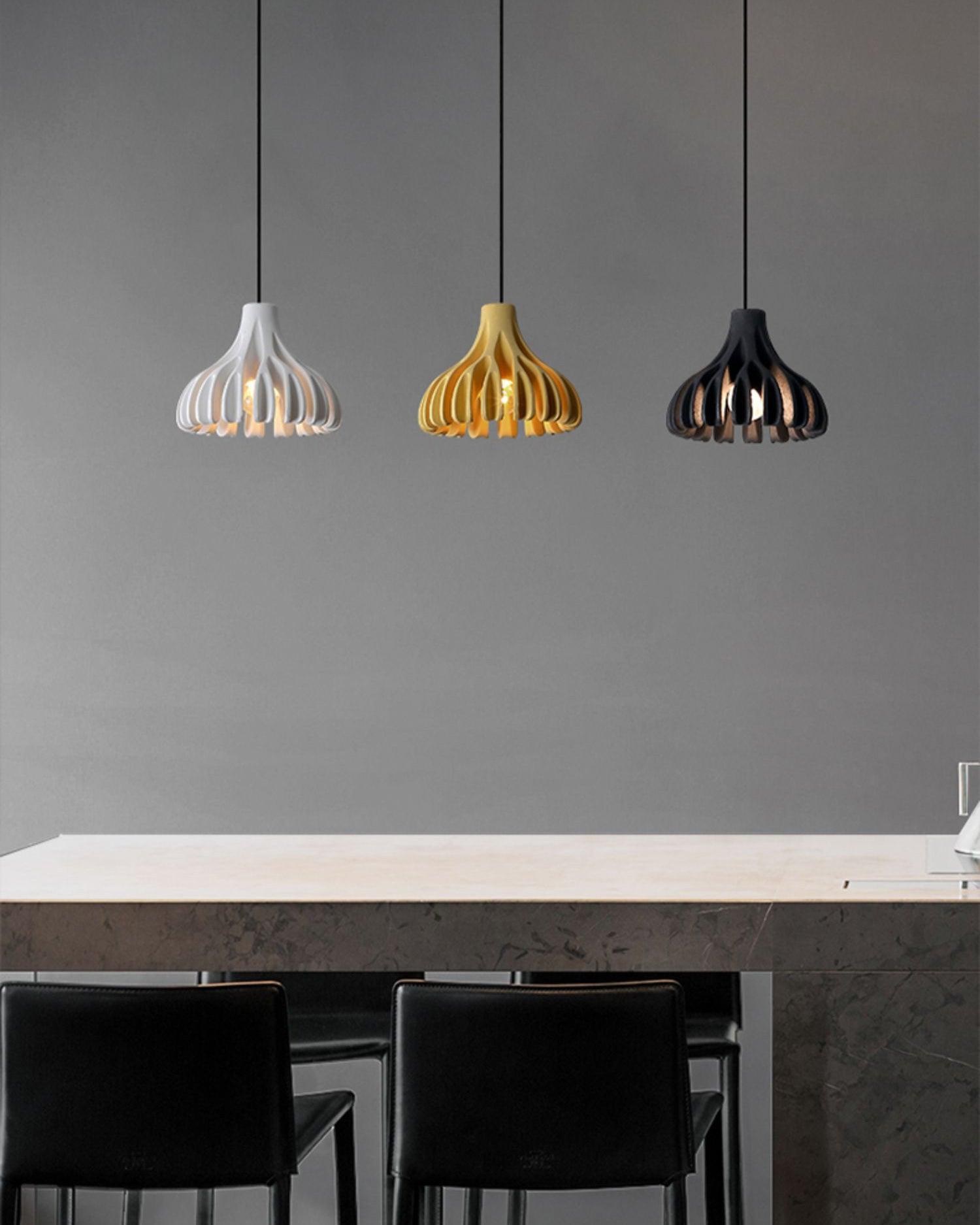Petal Coral Resin Pendant Lamp - Letslighting