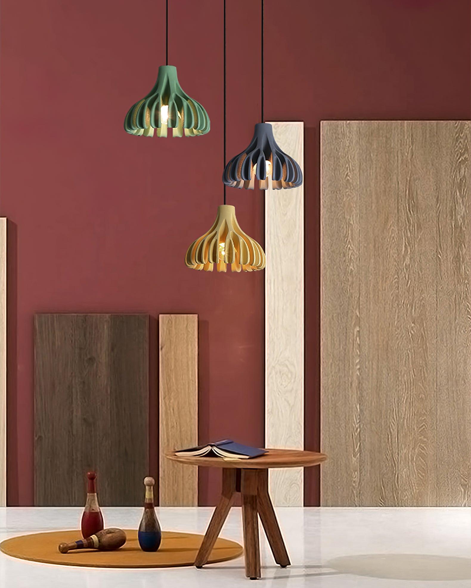 Petal Coral Resin Pendant Lamp - Letslighting