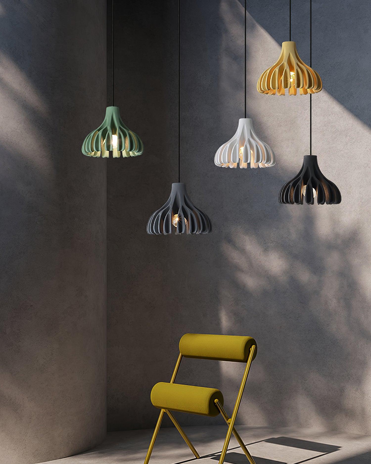 Petal Coral Resin Pendant Lamp - Letslighting