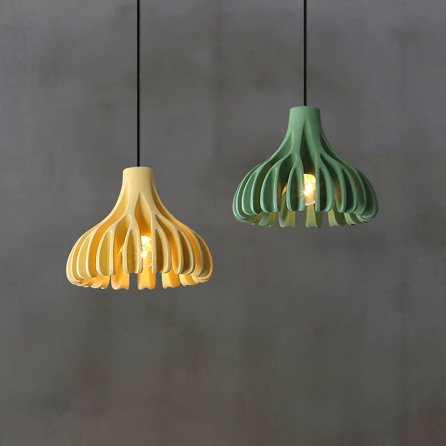 Petal Coral Resin Pendant Lamp - Letslighting