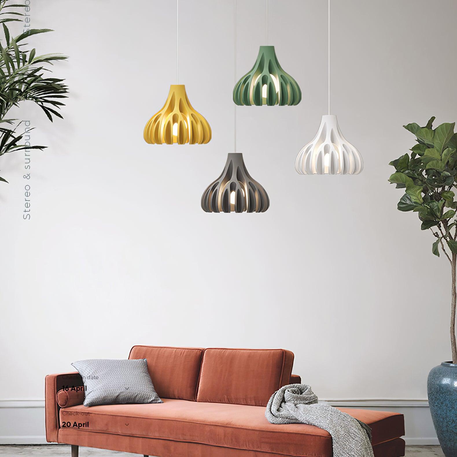 Petal Coral Resin Pendant Lamp - Letslighting