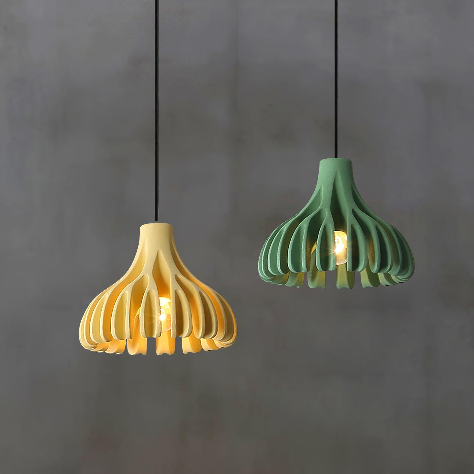 Petal Coral Resin Pendant Lamp - Letslighting