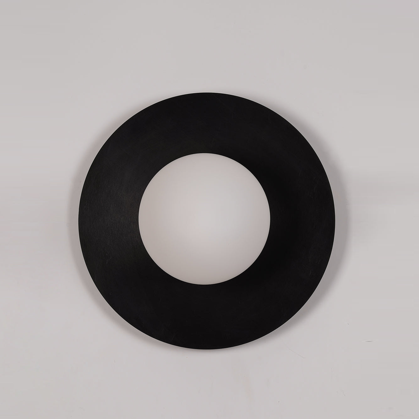 Haze Modern Minimalist Round Glass Wall Lamp - Letslighting