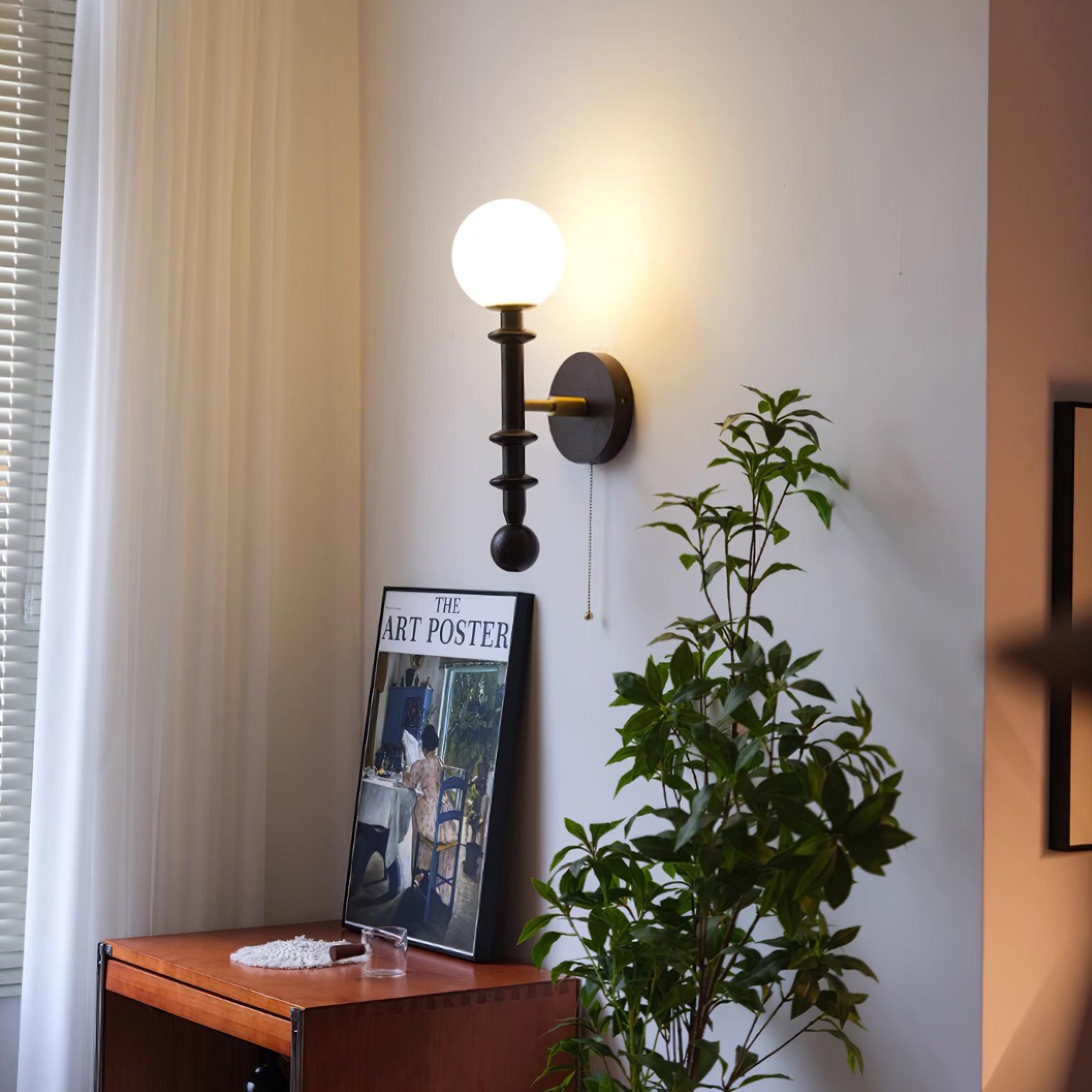 Velno Globe Wall Lamp - Letslighting