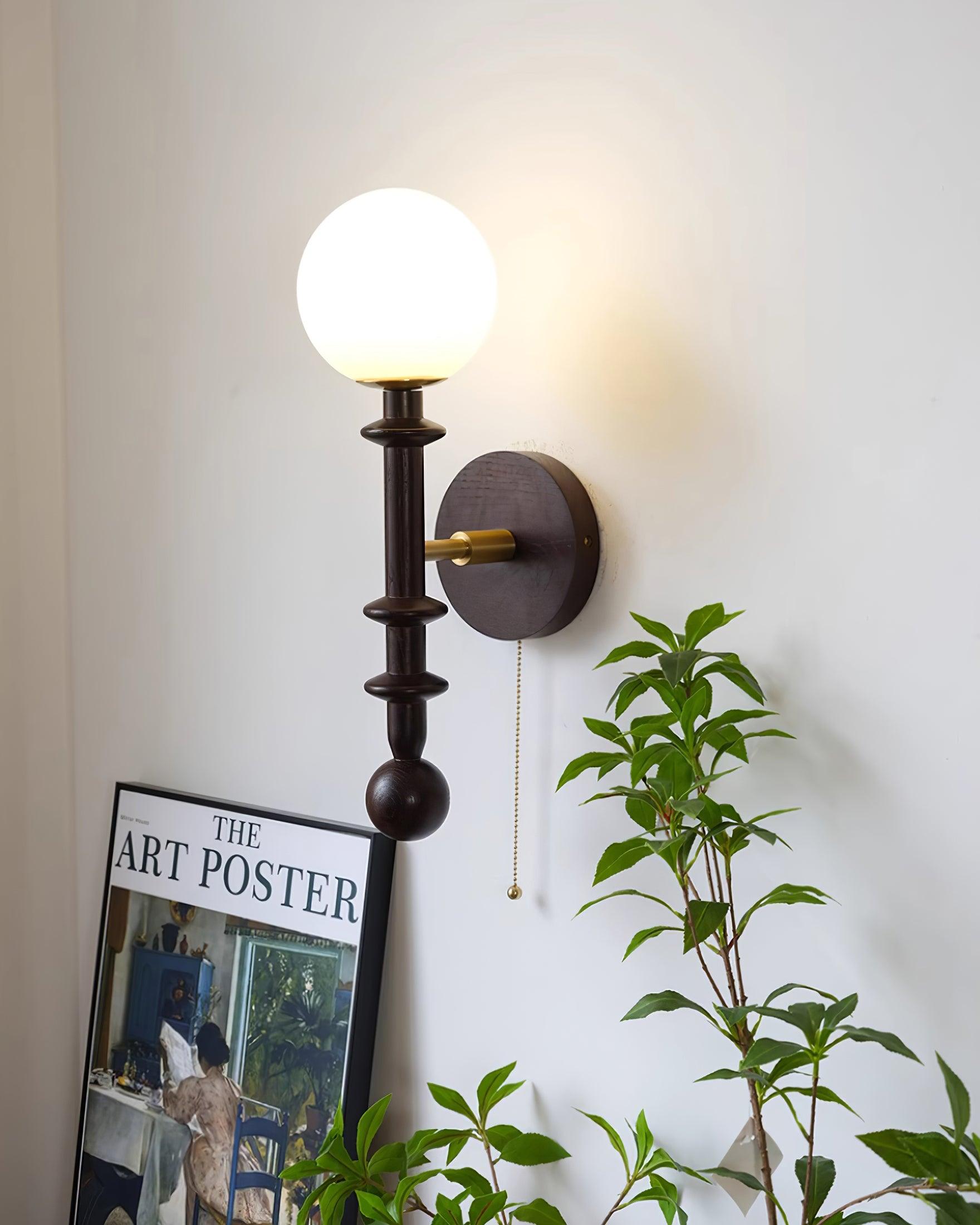 Velno Globe Wall Lamp - Letslighting