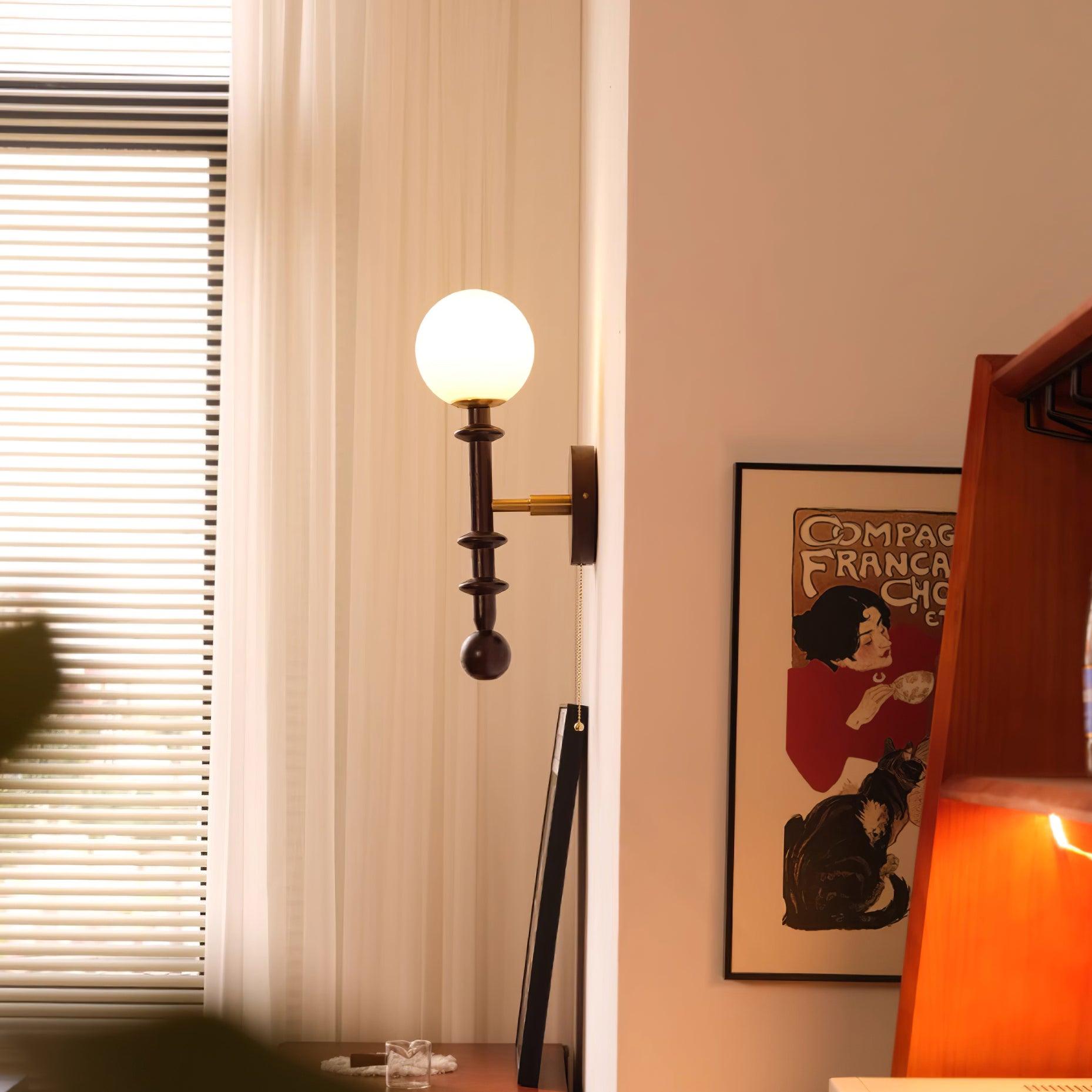 Velno Globe Wall Lamp - Letslighting