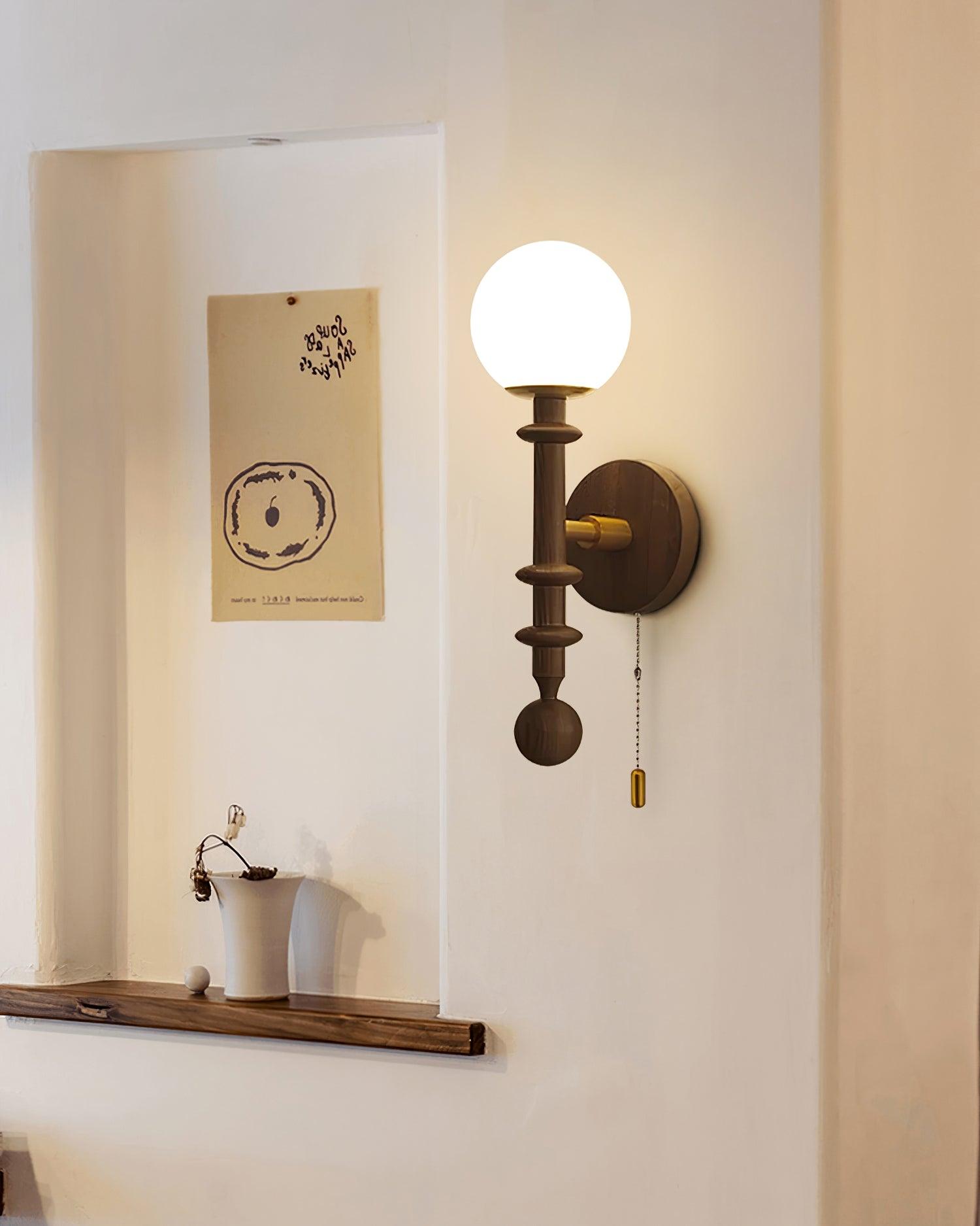 Velno Globe Wall Lamp - Letslighting