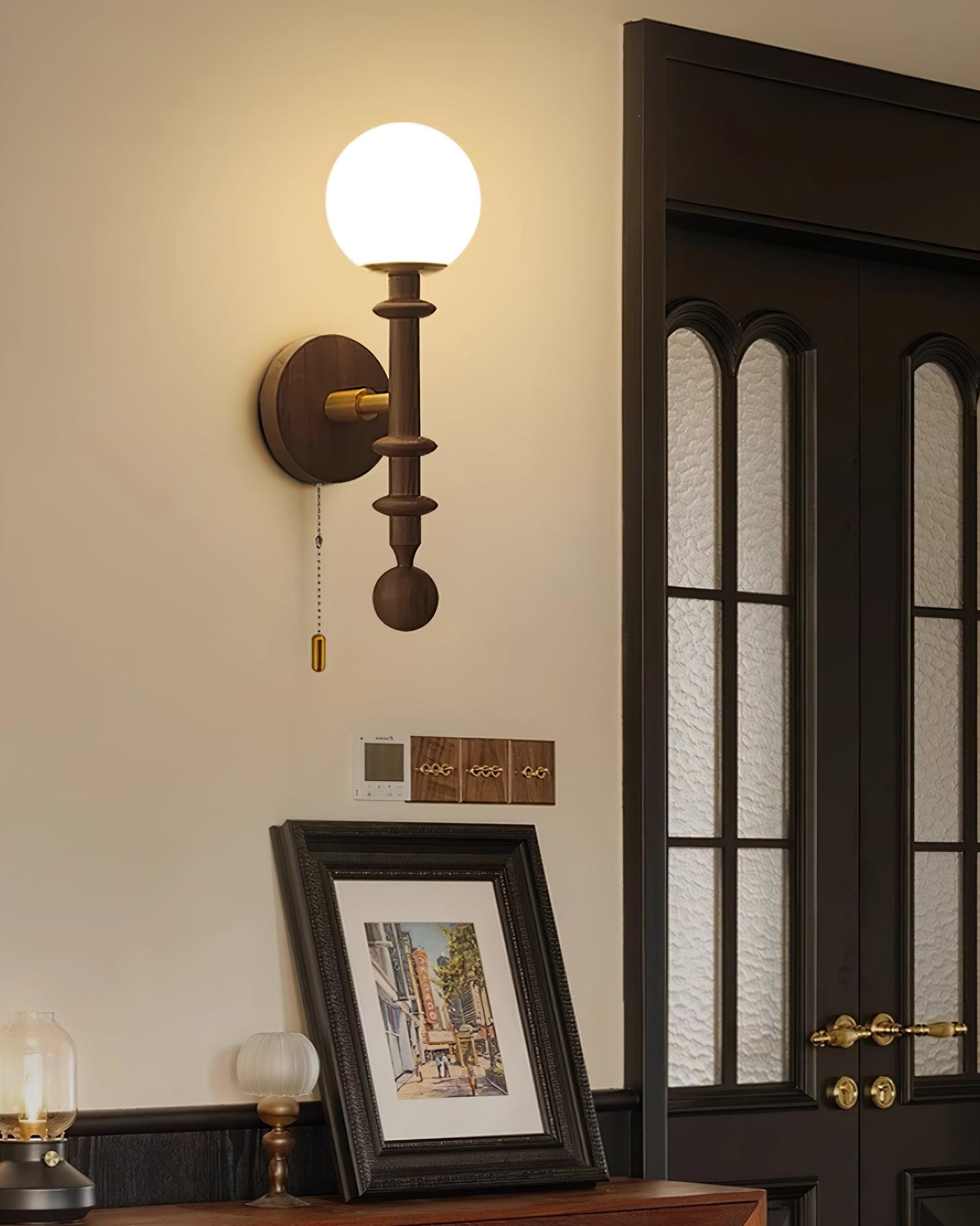 Velno Globe Wall Lamp - Letslighting