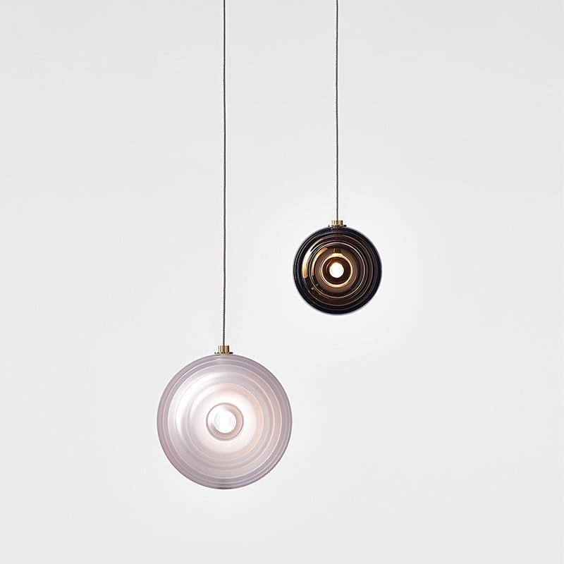 Cascade Modern Metal & Glass Chandelier