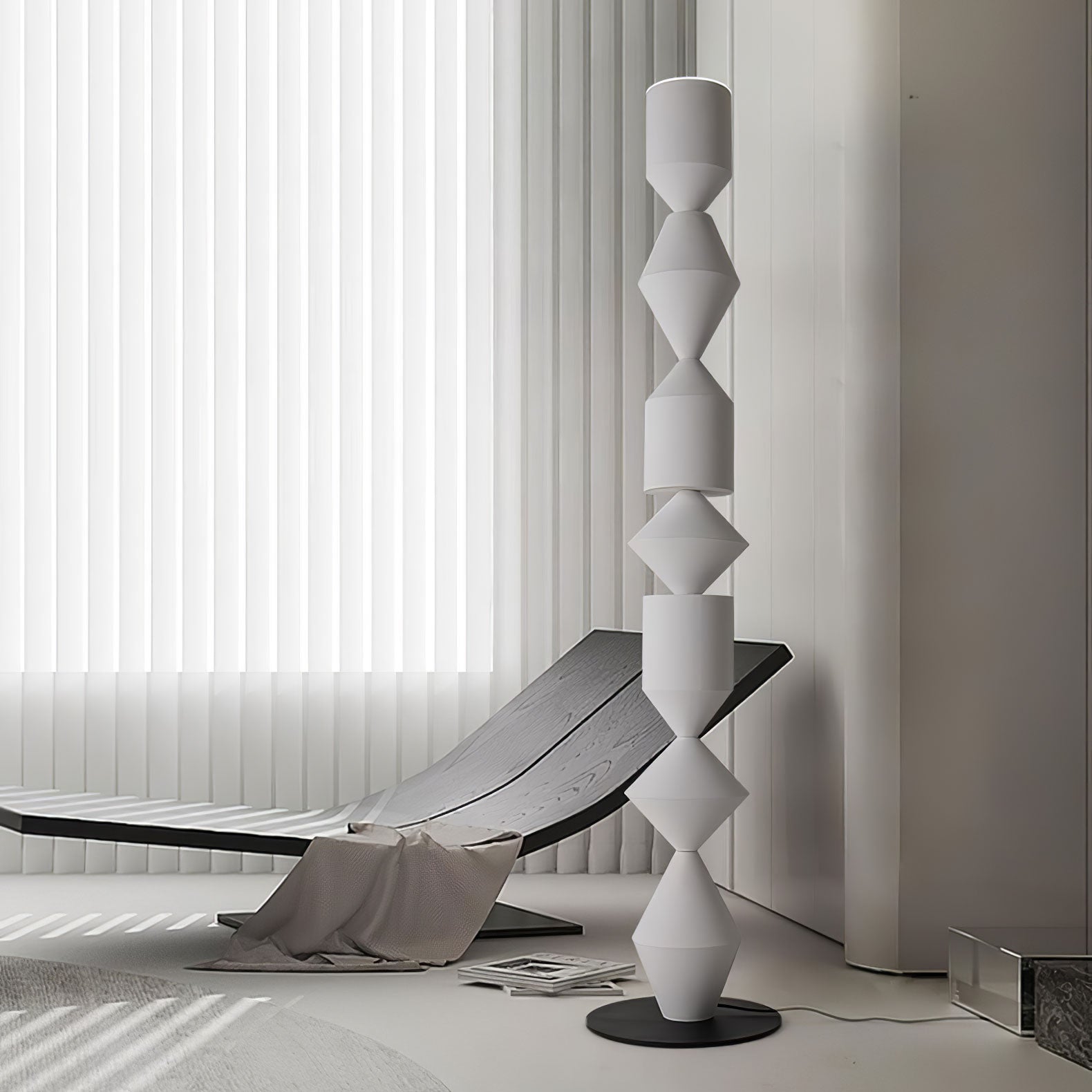 Everett Minimalist Wood Floor Lamp - Letslighting