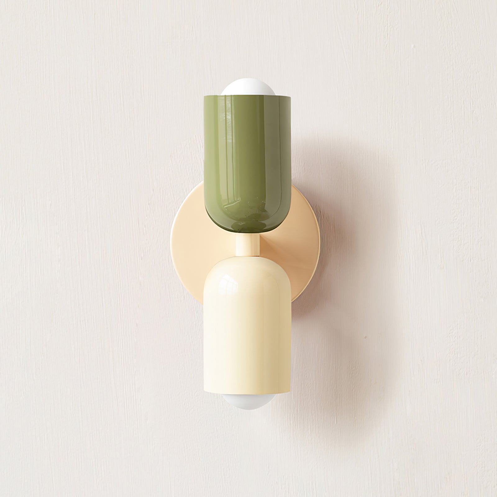 Couleur Double Plug In Wall Lamp - Blowlighting