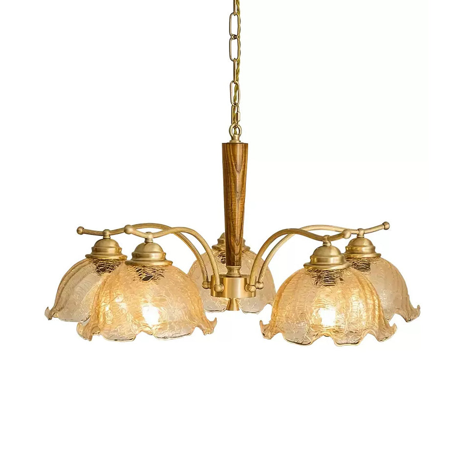 Ogle Individual Creativity Flower Glass Chandelier - Letslighting