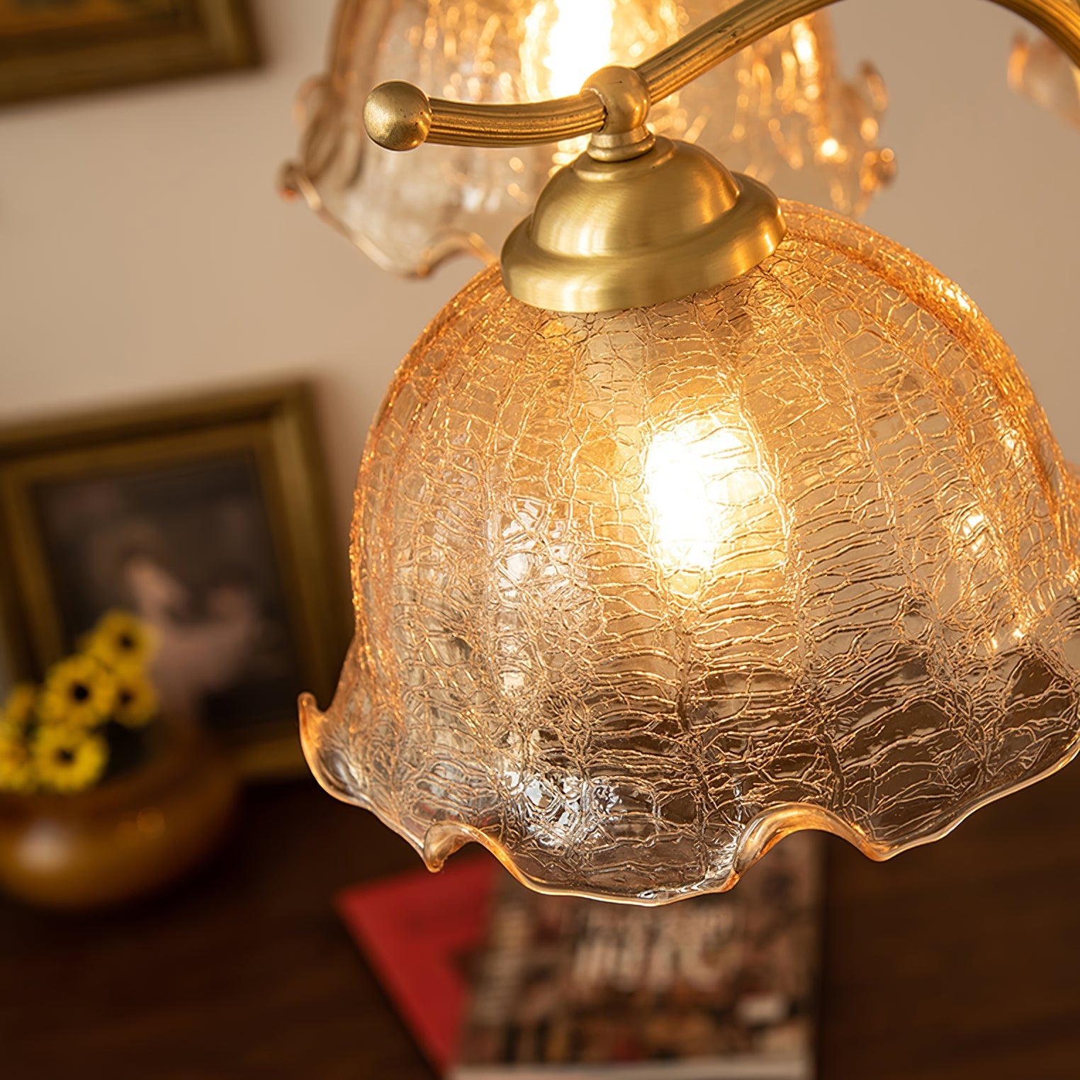 Ogle Individual Creativity Flower Glass Chandelier - Letslighting