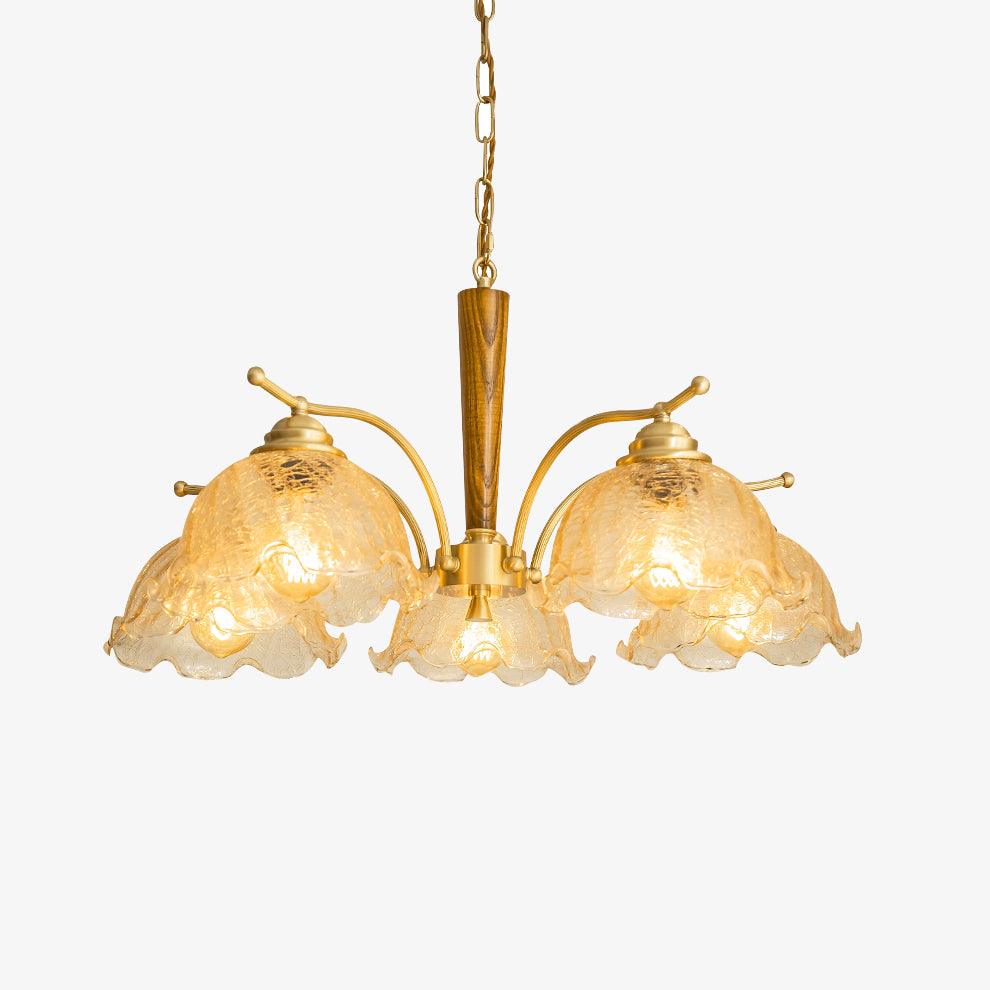Orchid Vintage Glass Chandelier - Letslighting