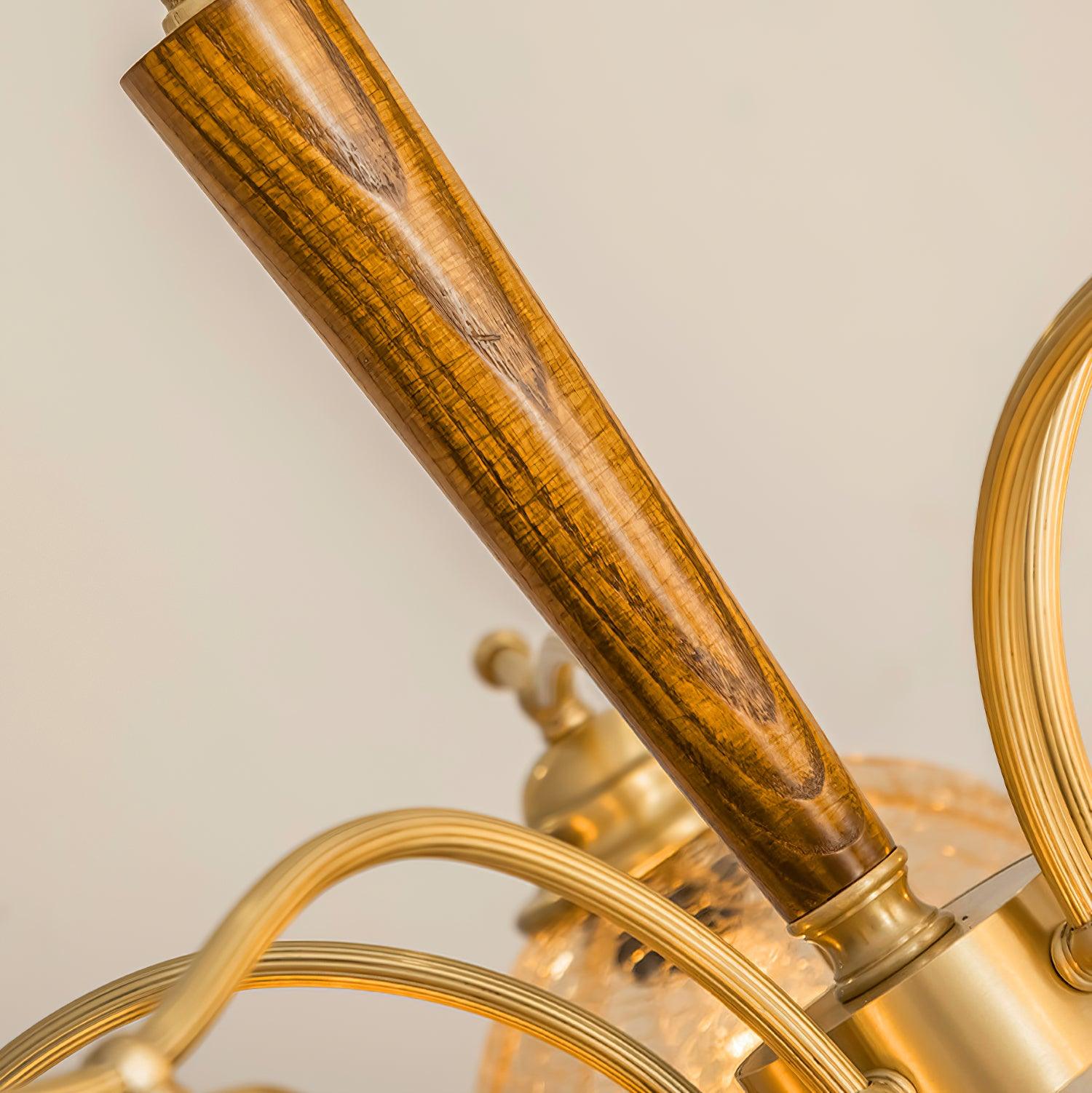 Orchid Vintage Glass Chandelier - Letslighting