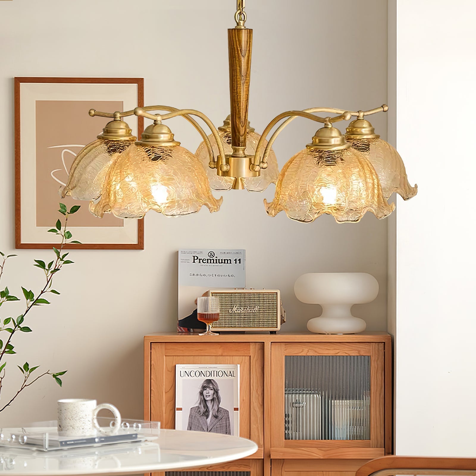 Ogle Individual Creativity Flower Glass Chandelier - Letslighting