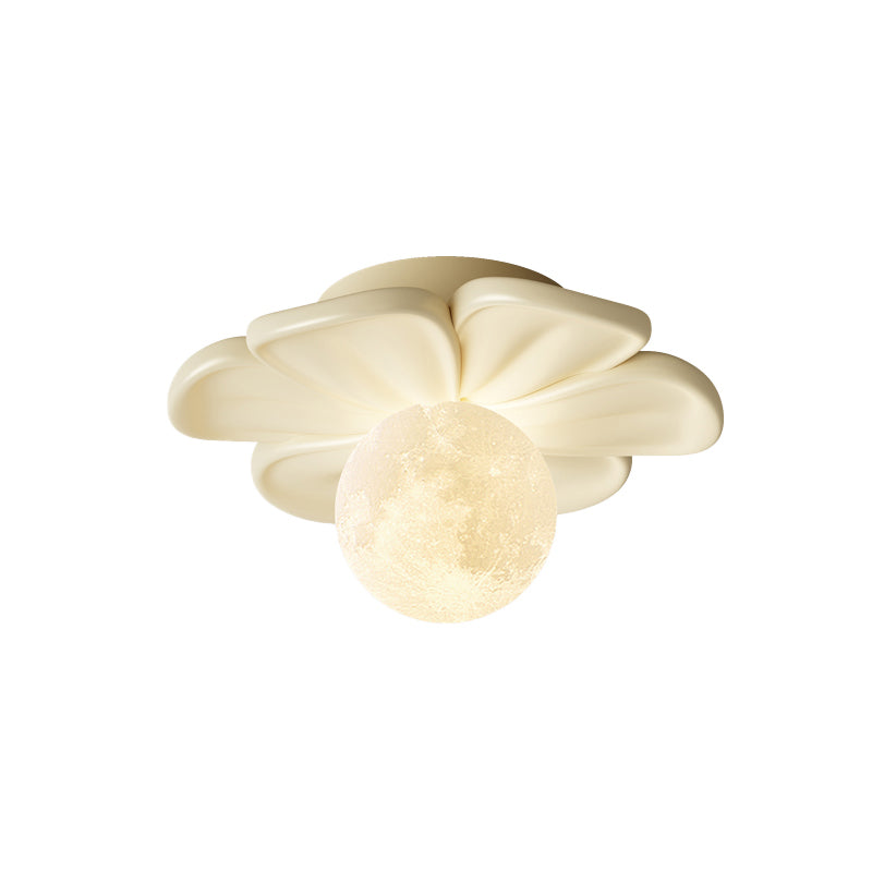 Quip Individual Creativity Bloom Flower Resin Ceiling Lamp - Letslighting