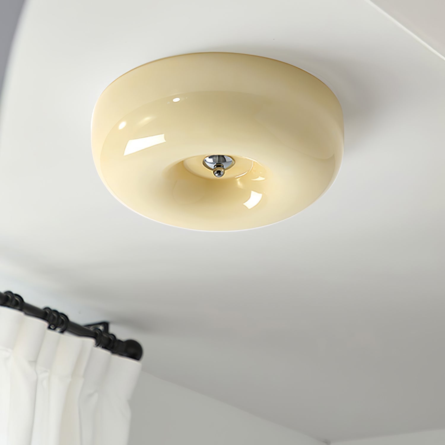 Cream Pudding Ceiling Lamp - Blowlighting