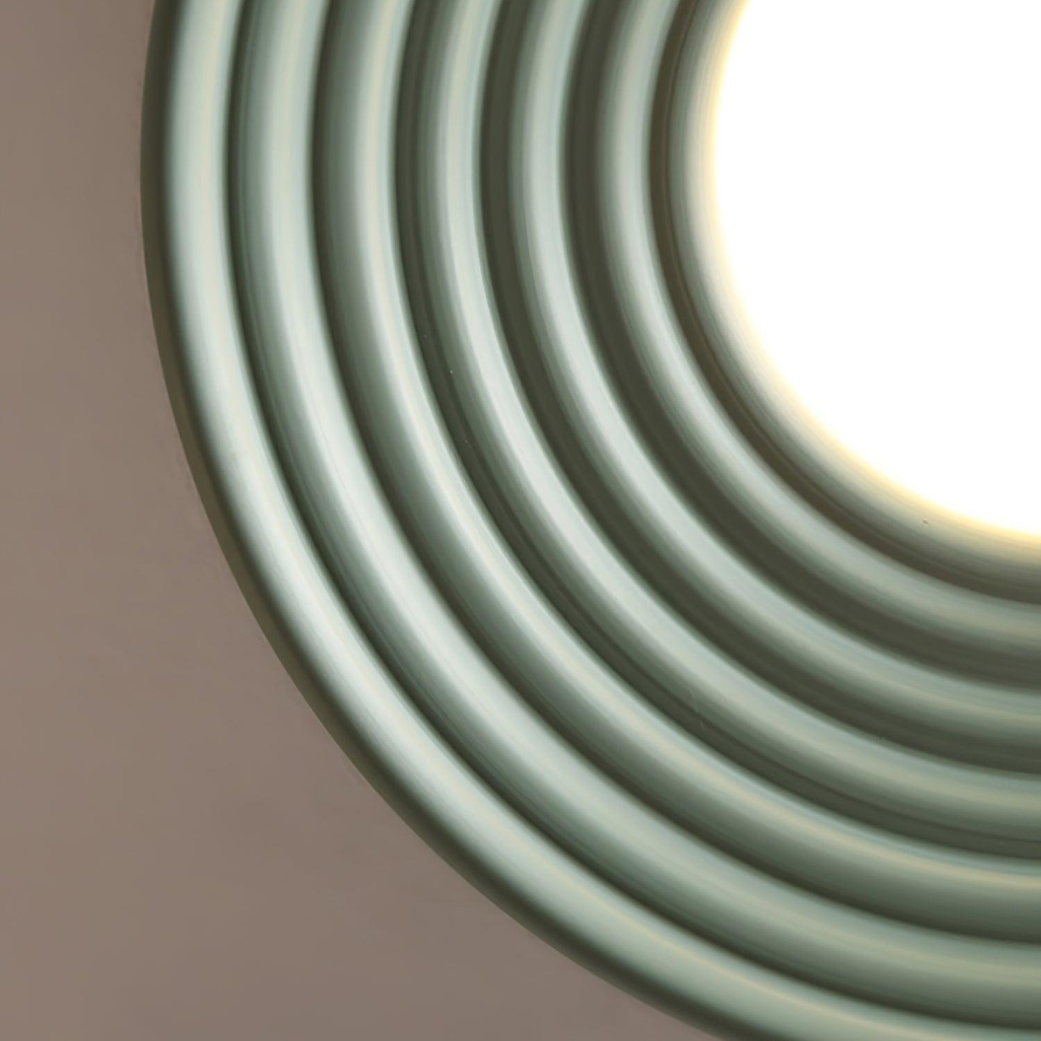 Ceiling Light Ribbed Acrylic Canopy Textured Fixture - Letslighting