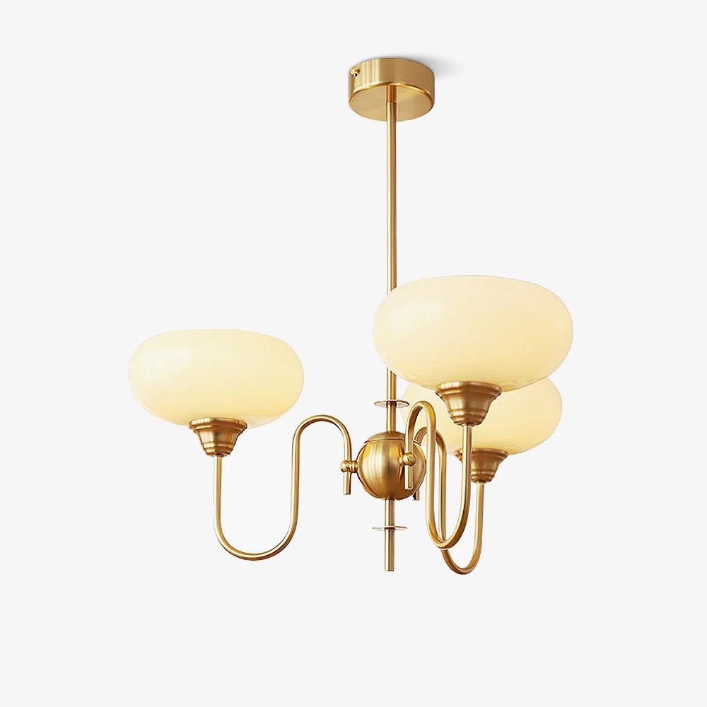 Creamy Persimmon Chandelier - Letslighting