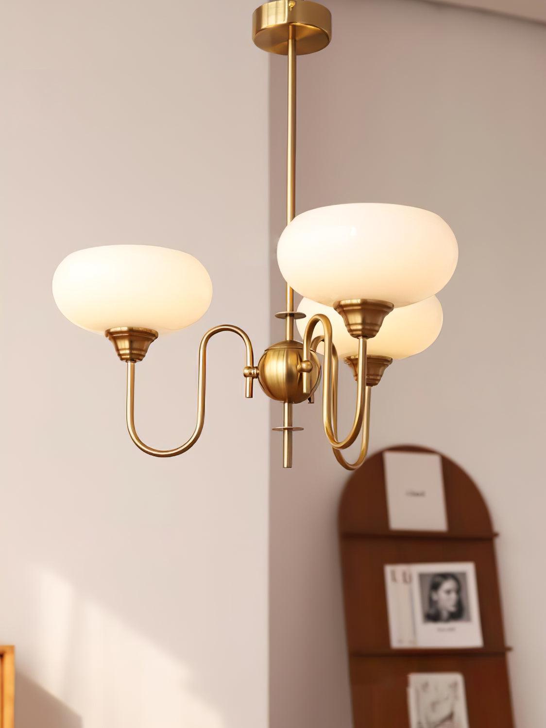 Creamy Persimmon Chandelier - Letslighting