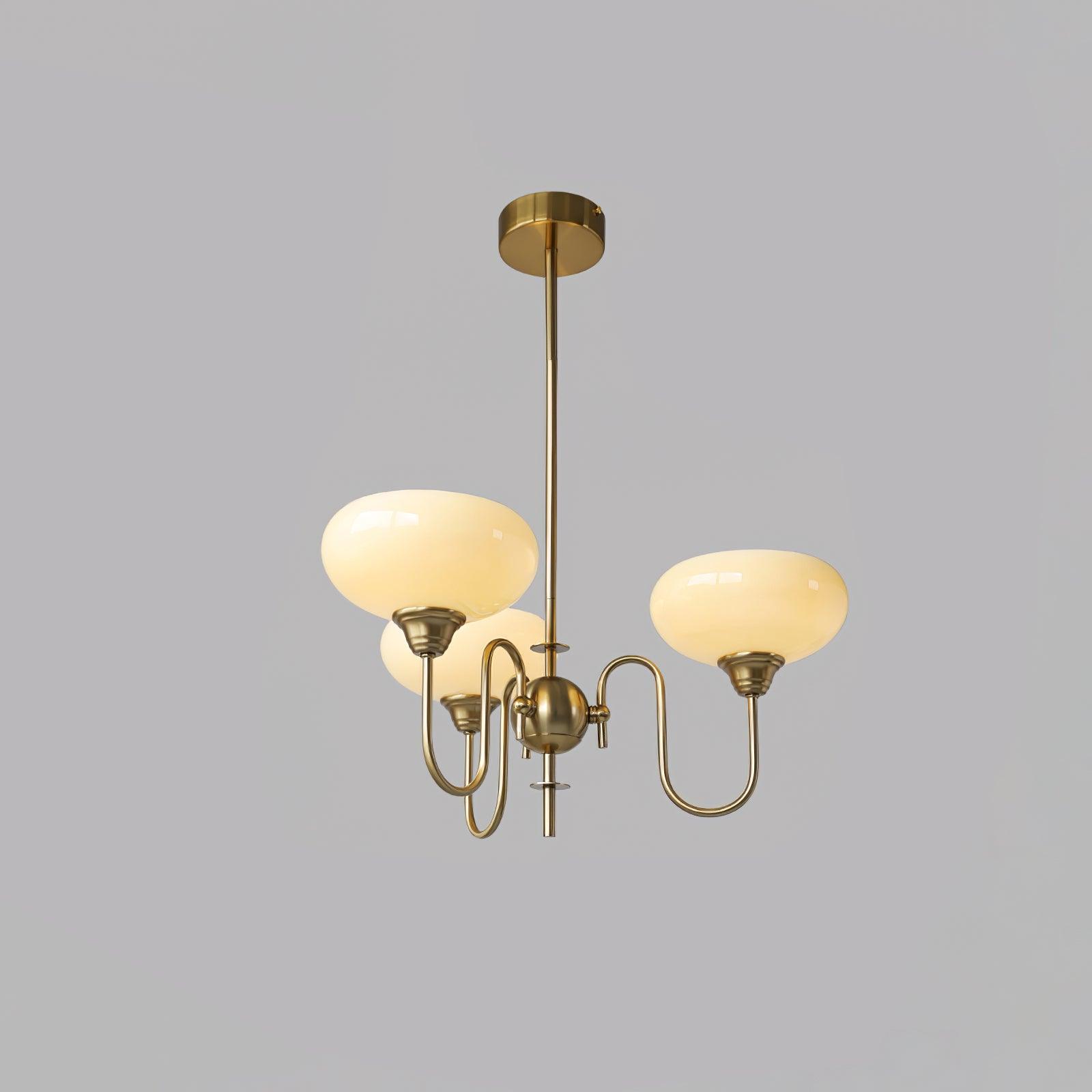 Creamy Persimmon Chandelier - Letslighting