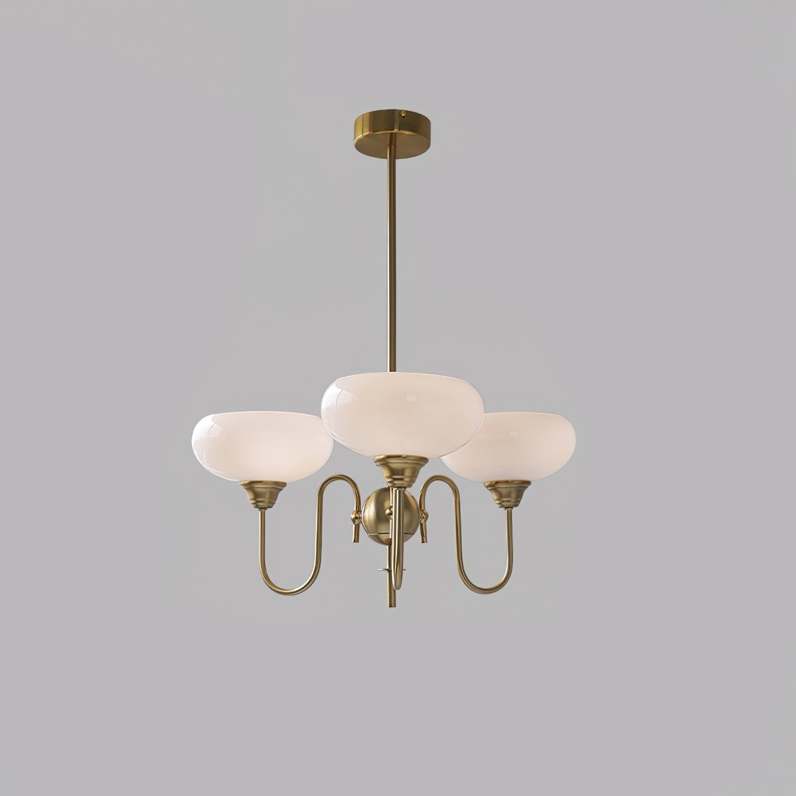 Creamy Persimmon Chandelier - Letslighting