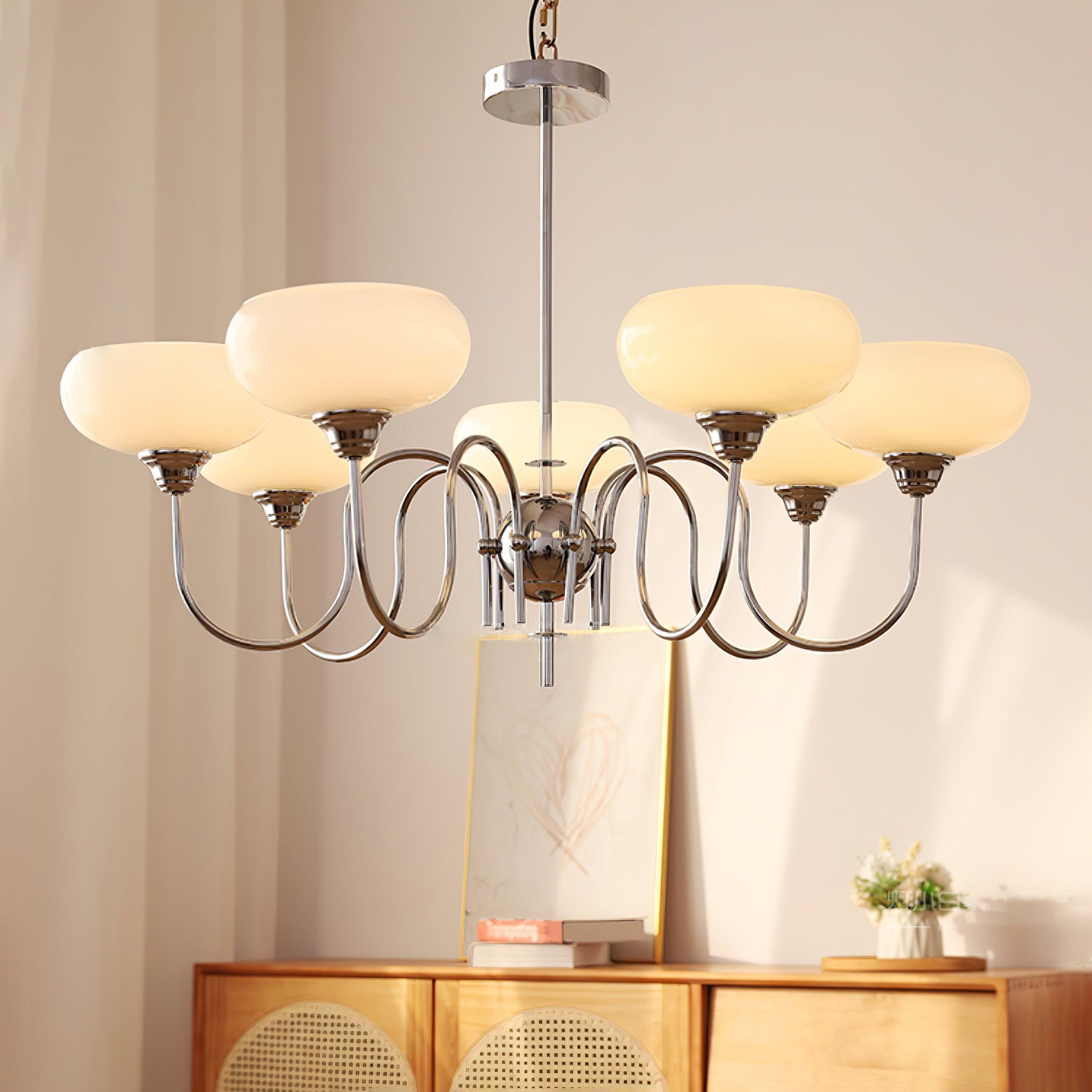 Creamy Persimmon Chandelier - Letslighting
