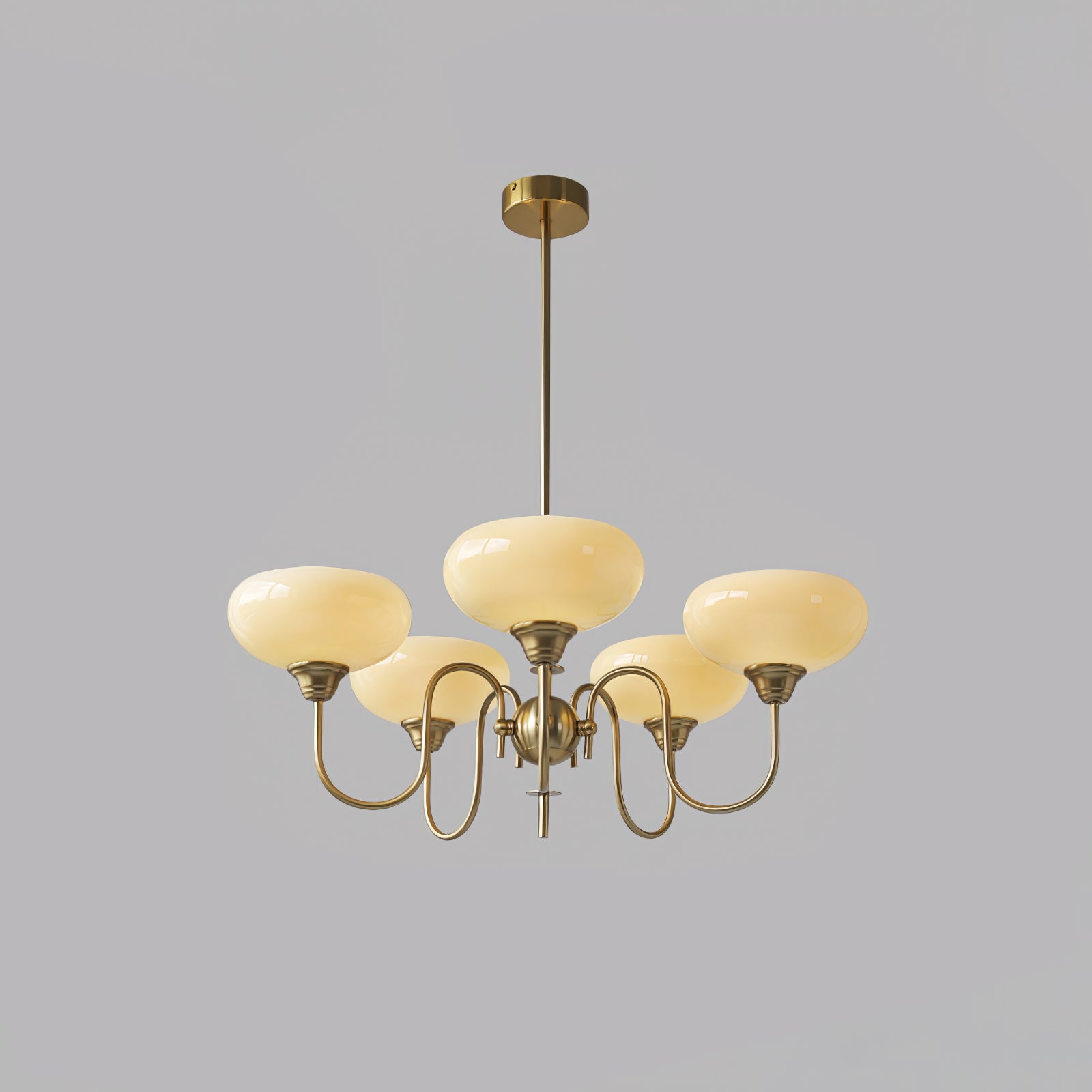 Creamy Persimmon Chandelier - Letslighting