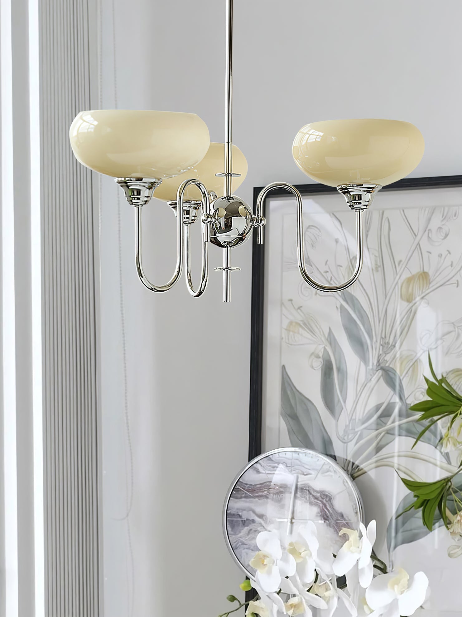 Creamy Persimmon Chandelier - Letslighting
